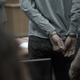 Alexander Simon’s hands during his trial October 19, 2017. All Photo Courtesy Jonathan Klett.